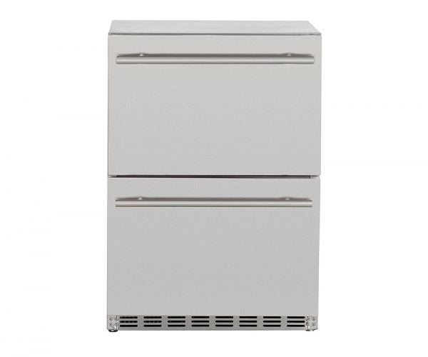 Summerset 5.3 cube UL Deluxe 2-Drawer Refrigerator w/Locking Door - SSRFR-D2D