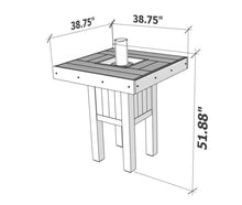 Outdoor Greatroom Westport Pub Fire Table with Intrigue - 183-WP-INT